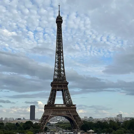 Lägenhet Bonito Cerca De La Torre Eiffel *
